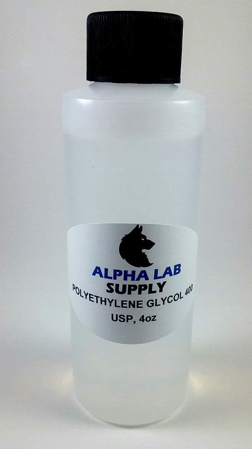 Polyethylene Glycol 400 USP Grade, 4oz - PEG400