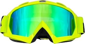 Dirt Bike ATV Goggles Motorcycle Gear Riding Motocross Dirtbike 4-Wheeler MX DH Accessories Goggles Glasses for Men Women Youth UV400 Protection Dust-proof Anti-Slip Strap