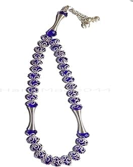 Islamic Handmade Crystal Prayer Beads 33 Misbaha Tasbih Tasbeeh Sibha Masbaha Blue
