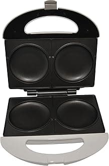 IMUSA USA GAU-80345 2-Slot Electric Nonstick Arepa Maker (760 W), White