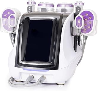 6 in 1 30K Cavitation Facial Care Device Body Shaper RF Liposuction Vacuum Lipolaser Slimming Beauty Machine Skin Lifting Elitzia ET45D2SB