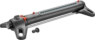 Gardena AquaZoom Fully Adjustable Oscillating Sprinkler, for Flexible, Leak Proof and Precise Watering, Made in Germany, 5 Year Warranty