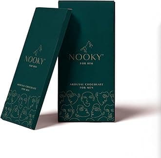 InstaEats Nooky Dark Chocolate for Him|Pack of 1 I Luxurious Dark Chocolate for Uplifting Mood, Gift for Man, Ideal for Him, Delight Mood Chocolate, Vegan and Gluten-free, 48 gram
