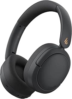 Edifier W800BT Pro -44dB Hybrid Active Noise Cancelling Headphones, Wireless Over Ear Headphones with Bluetooth 5.4, Hi-Res Audio, AI Clear Call, Custom EQ via App, Foldable Design, 253g Comfort Black