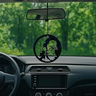 MH VILLA Car Hanging Accessories/Dream Catchers for Wall Hanging/Black Dream Catchers/Home Decor Accents/Door Welcome Dream Catcher/Car Decor/Hanuman/Door Hanging-DN-2