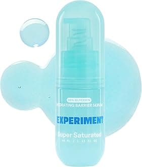 Experiment Super Saturated Moisturising Serum with Barrier, 30% Glycerine for Deep Moisturization and Smooth and Radiant Skin, Niacinamide and Polyglutamic Acid 45ml Vegan for All