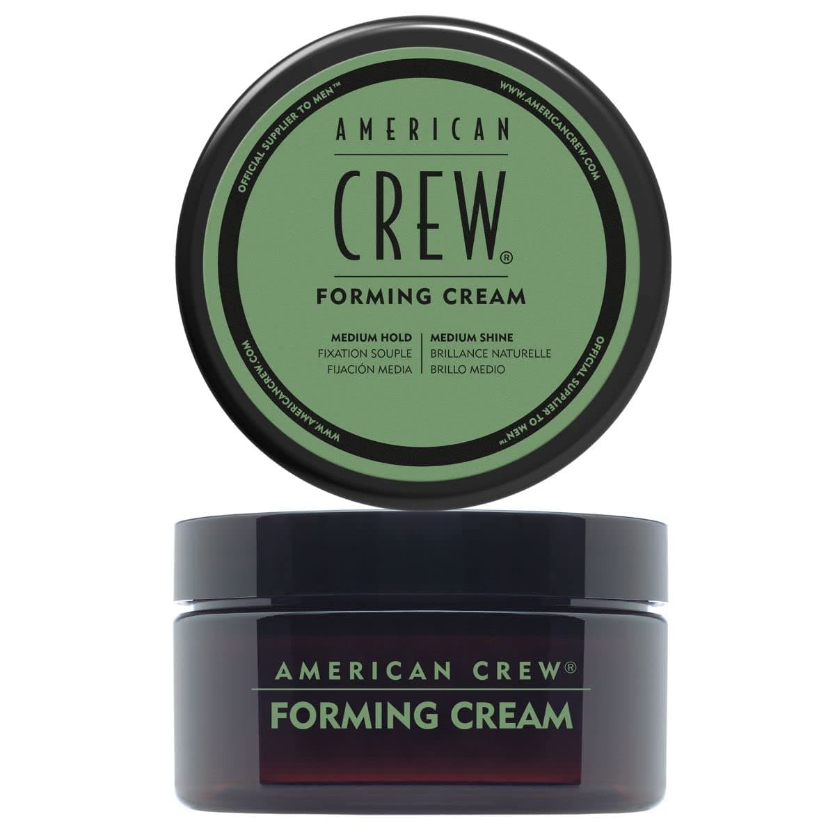 Men's Hair Forming Cream (OLD VERSION), Like Hair Gel with Medium Hold & Medium Shine, 3 Oz (Pack of 1)