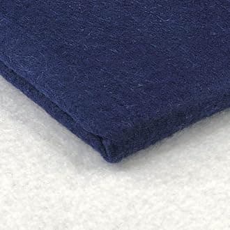 Acrylic Felt Fabric 60 Inch 150cm Wide - Sewing Craft Material - Black, White, Yellow, Green, Brown, Orange, Grey, Blue, Red, Pink, Purple - Felt Sheets for Crafting & Decorations(Navy, 2m)