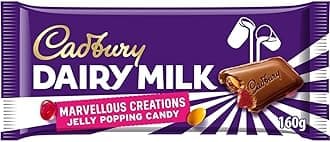 Cadbury Dairy Milk Marvellous Creations Jelly Popping Candy Shells 180g