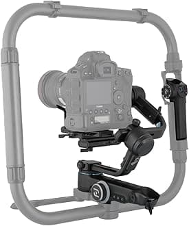 FeiyuTechSCORP Pro Professional Camera Gimbal,3-Axis Gimbal Stabilizer with TouchScreen, Detachable Remote Control Handle, Payload up to 4800g, Compatible with Sony, Nikon, Fujifilm