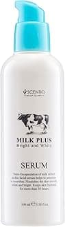 Scentio Milk Plus Organic Bright and White Serum (30 Hours Hydration), 100ML (Made In Thailand)
