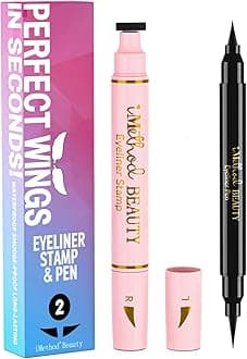 iMethod Eyeliner Stamp and Liquid - Winged Stamp, Wingliner, Wing Tool, Perfect Cat Under a minute, TikTok Trend Item