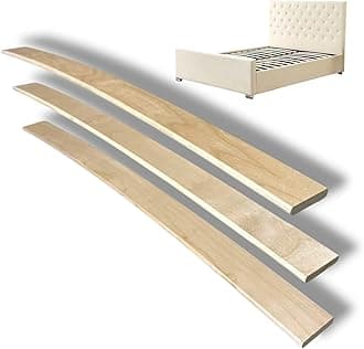 Replacement Bed Slats | 4ft6 Double Bed Sprung Wooden slats | 680mm Length, 53mm Wide - (Pack of 16)