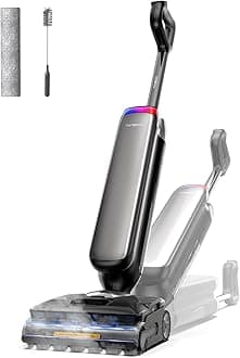 Floor One S9 Artist Steam Wet Dry Vacuum Cleaner, High-Temp Steam Cleaning, 22kPa Suction, 360° SmoothDrive, Anti-Tangle Design, 185°F Flashdry, Long Runtime, 180° Lay-Flat