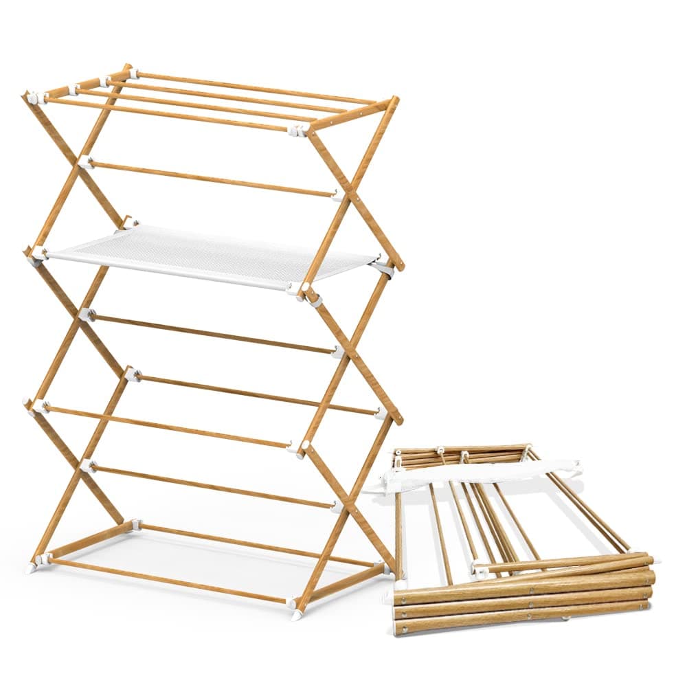 4-step clothes airer