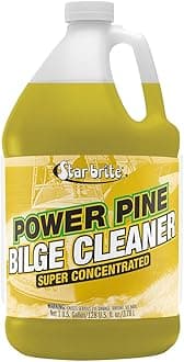 Power Pine Bilge Cleaner Concentrate - Simple & Easy to Use - Pour in, Run Boat, Pump Out - Emulsifies Oil, Fuel & Leaves Bilge Clean with a Fresh Pine Scent