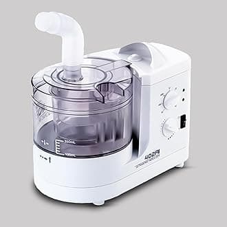 Ultrasonic Nebulizer Machine, Adjustable Nebulization Rate, Compressor Machine for Breathing Issue (12 Months Warranty)