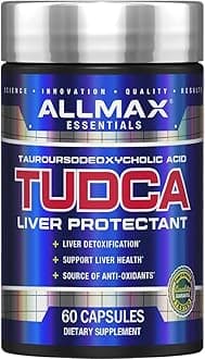 ALLMAX Nutrition TUDCA 60CT - Tauroursodexoycholic Acid - Liver Detox & Gut Health