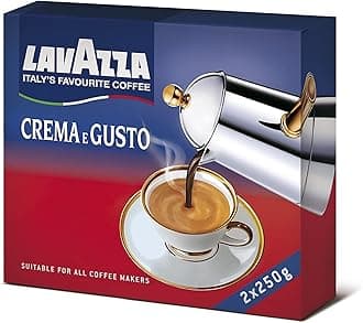 Coffee Crema E Gusto, ground, Pack of 4, 4 x 250g
