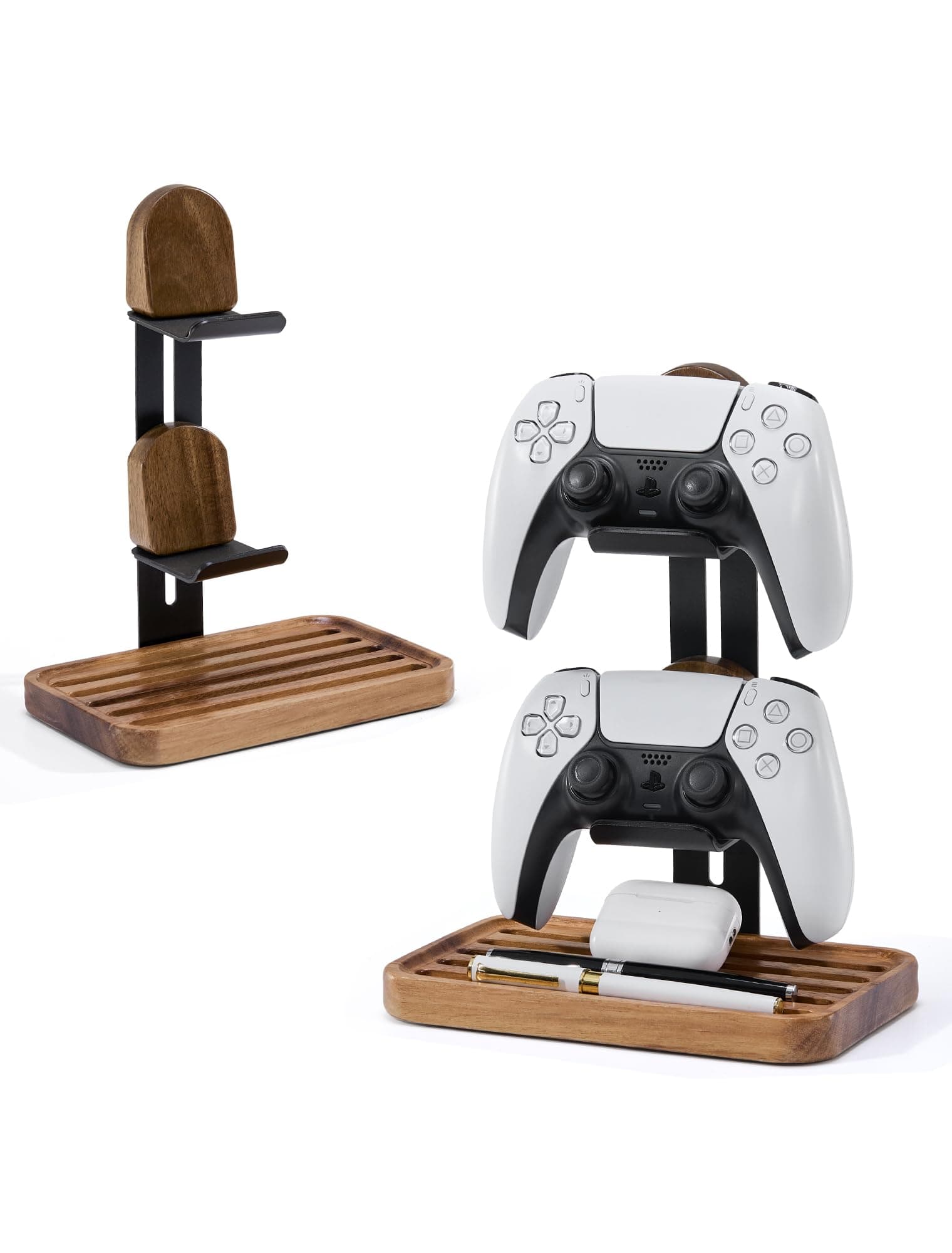 blingwider Game Controller Holder 2 Tier,Adjustable Game Controller Stand For...