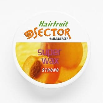 Sector Hair Fruit Strong Hold Hair Wax, Orange, 150 ml