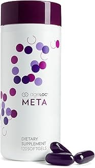 ageLOC Meta | Premium Dietary Supplement | Advanced Soft Gel Capsules Promoting Metabolic Health, Immune Support, Antioxidant Defense, and Improved Gut Health