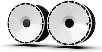 Wheel Cover for Tesla Model 3 18-Inch, Snap-On Full Coverage Rim Protector, Less Wind Drag, Tesla Model 3 Accessories, Fit 2017-2023, Pure White