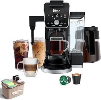 Ninja DualBrew PRO XL 14-Cup Specialty Coffee System, Hot Water and Frother (CFP451A)