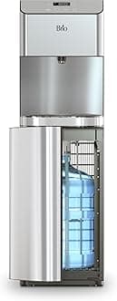 Brio Moderna Self Cleaning Bottom Load Hot, Cold & Room Water Cooler Tri Temp W/Touch Dispenser Feature