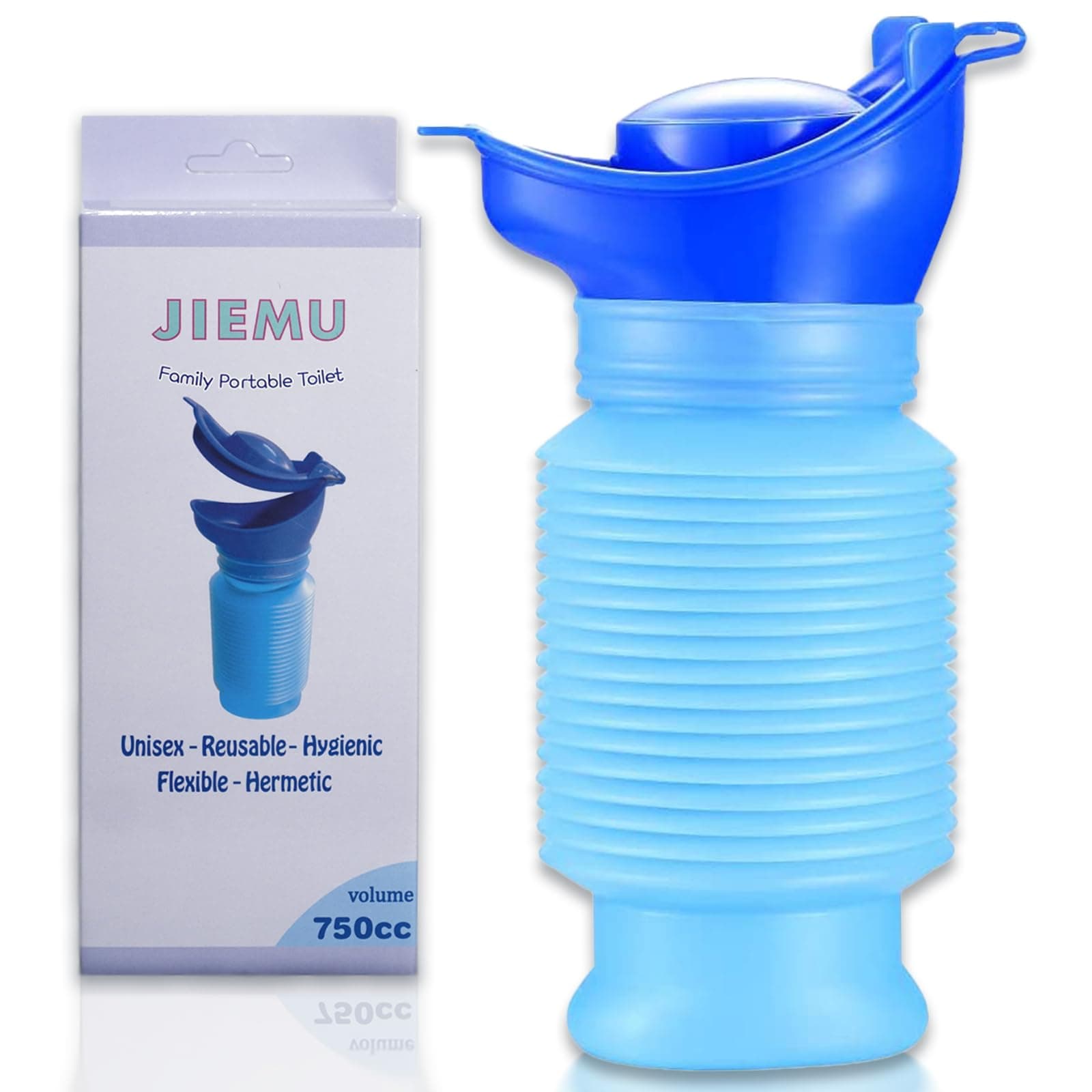 750ml Blue Shrinkable Urinal