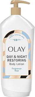 Body Lotion for Women, Day & Night Restoring, 24hr Moisturizing & Deep Hydration, Absorbs Instantly, Penetrating Vitamin B3 Complex, For All Skin Types, Fragrance Free, 18 fl oz