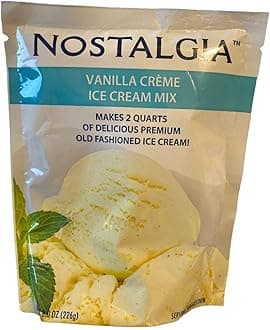 NOSTALGIA Vanilla Ice Cream Mix
