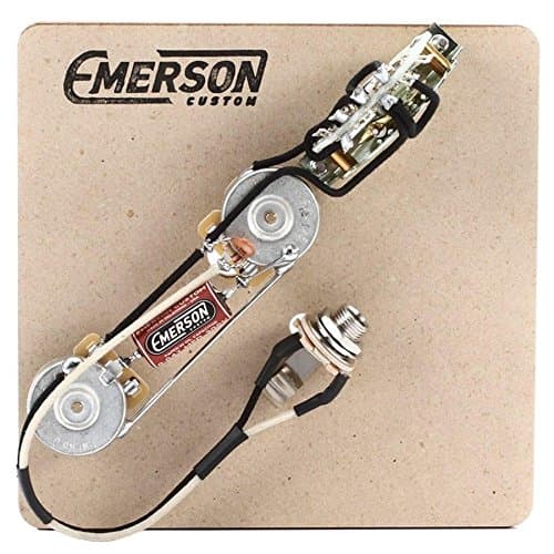 Emerson CustomTelecaster 3-Way Thinline Control Layout Prewired Kit w/ 250K Ohm Pots