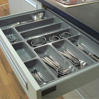 FittingsCo Reinforced Plastic Cutlery Tray to Suit Blum Kitchen Utensil Drawers 815mm x 422mm x 60mm