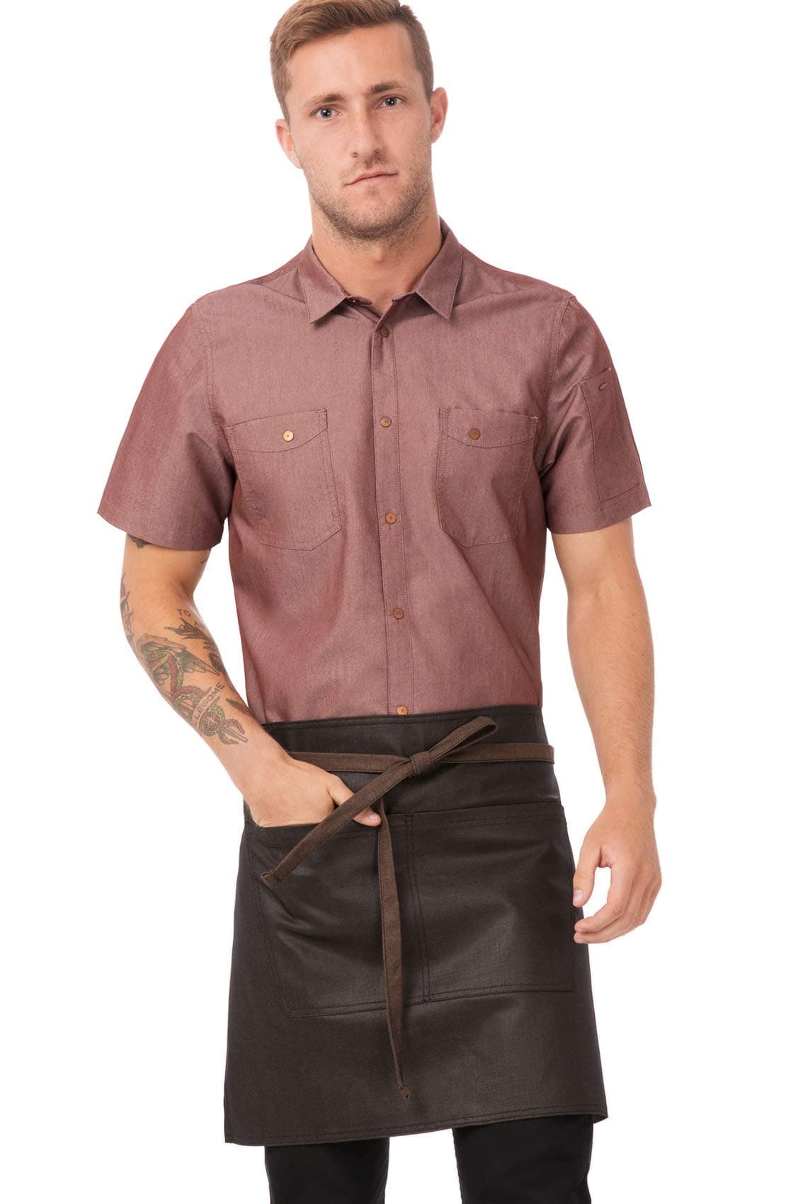 Unisex Boulder Half Bistro Apron