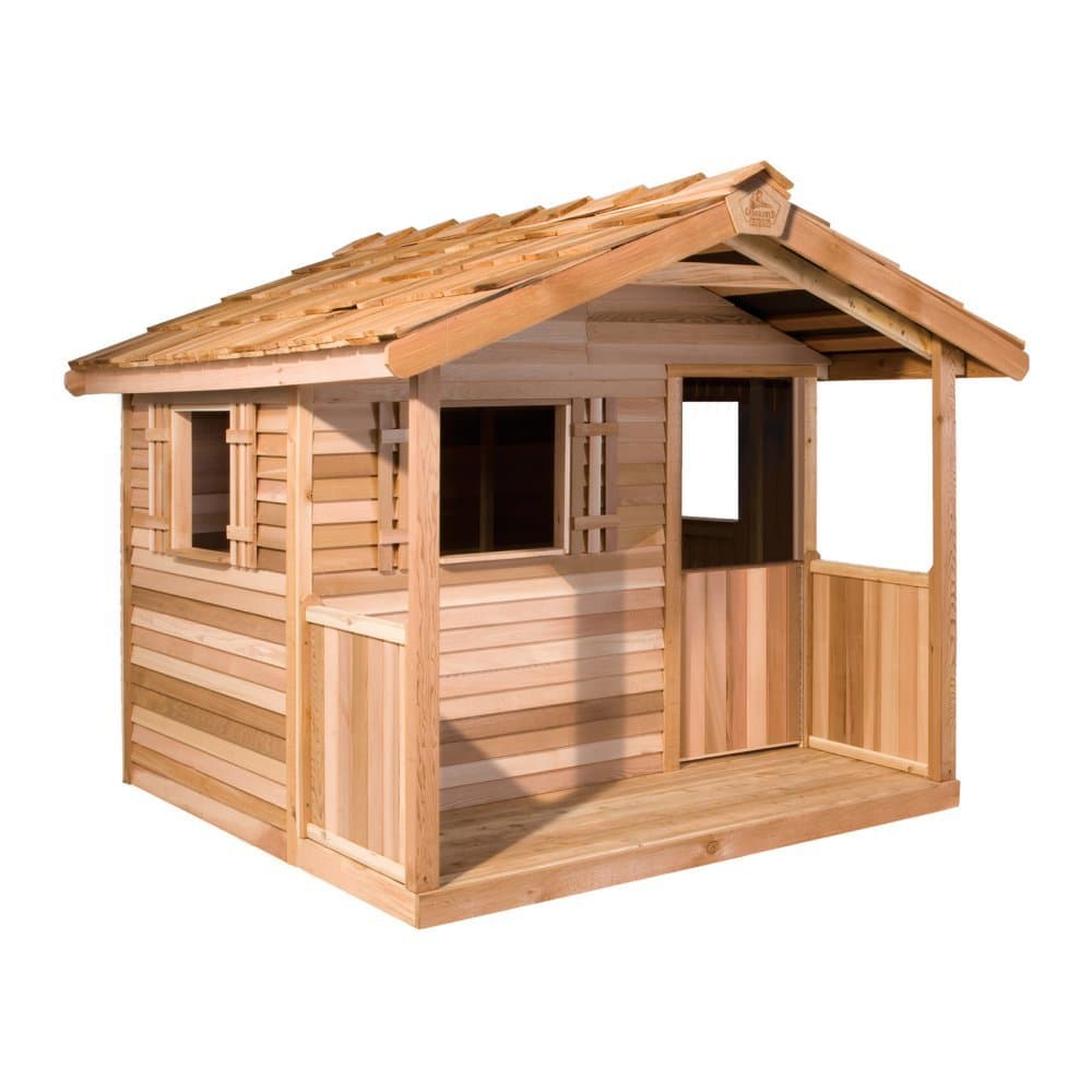 Cedar Shed Log Cabin Cedar Playhouse