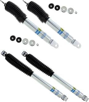 NEW BILSTEIN FRONT & REAR SHOCKS FOR 99-07 CHEVY SILVERADO 1500 4WD & GMC SIERRA 1500 4WD WITH A 0" TO 2.5" LIFT INCLUDING HT SL SLE SLT SHOCK ABSORBERS 1999 2000 2001 2002 2003 2004 2005 2006 2007