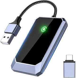 Wireless Carplay Adapter, Converts Wired to Wireless carplay Adapter for iPhone, Wireless Control Plug & Play Carplay for Cars from 2017 & for Apple iPhone iOS 10+