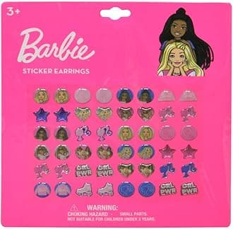 Girls Sticker Earrings - Set of 48 (24 Pairs)