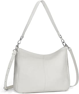 befen Genuine Leather Hobo Bags Purses for Women, Women's Shoulder bag Handbags Crossbody Bag with 2 Shoulder Straps