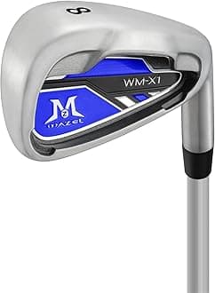 MAZEL WM-X1/2 Individual Men Golf Club Irons 1,2,3,4,5,6,7,8,9,Pitching Wedge,Approach Wedge,Sand Wedge with Graphite/Steel Shafts for Right Handed