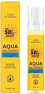 Luxe Or-ganix Philippines Aqua Daily Sunscreen SPF50 (50ml)