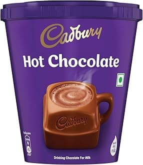 Cadbury Hot Chocolate Drink Powder Mix, 200 gm