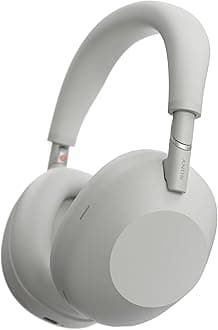 WH-1000XM6 The Best Wireless Noise Canceling Headphones, HD NC Processor QN3, 12 Microphones, Adaptive NC Optimizer, Mastered by Engineers, Studio-Quality, 30-Hour Battery, Silver