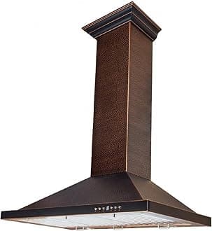 ZLINE 30 in. Designer Series Hand-Hammered Wall Mount Range Hood (8KBH-30)
