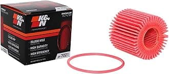 K&N Premium Oil Filter: Designed to Protect your Engine: Fits Select TOYOTA and LEXUS Vehicle Models (See Product Description for Complete Fitment Information) HP-7021