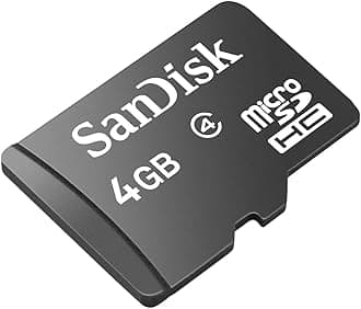 SANDISK 4GB Micro SDHC Memory Card SDSDQM-004G