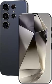 U24 Ultra Unlocked Phone 8GB+256GB Android Cell Phone 7 inch HD Screen Mobile Phone 50MP+24MP Camera 6800 mAh Extra Large Battery 5G Dual SIM (Titanium Deep Blue)