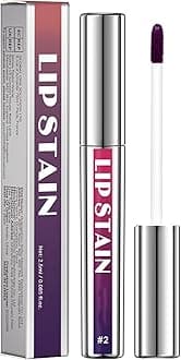 Lip Stain, Peel Off Lip Stain Lip Tint, Tattoo Magic Color Lip Gloss, Nude Lip Stick Long Lasting Waterproof, Transfer Proof, Non-Stick Cup Lipstick (#02)