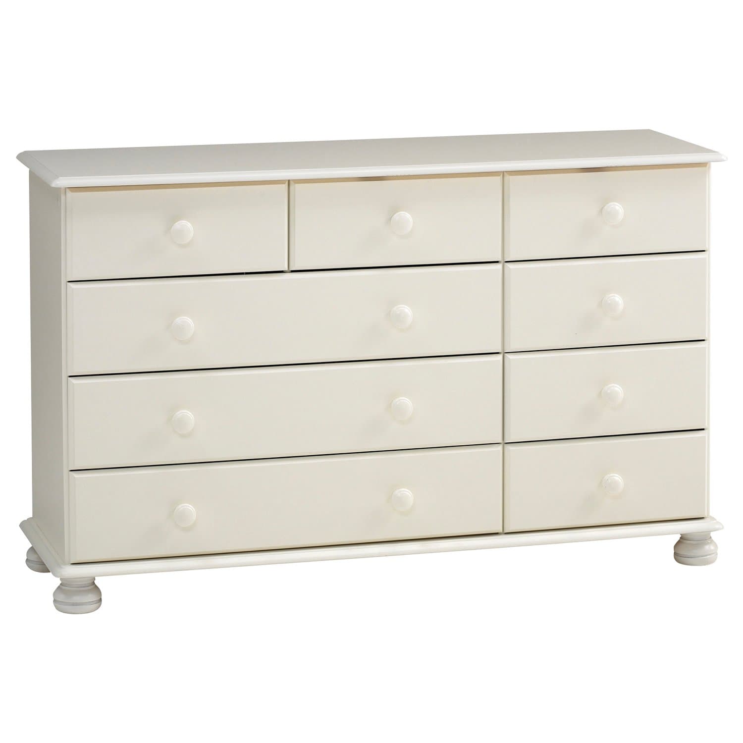 Richmond 2+3+4 drawer chest white
